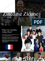 Zinedine Zidane PPT Ingles Final