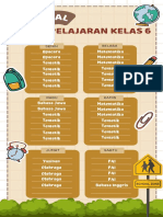 Coklat Krem Jadwal Pelajaran Cerita Instagram