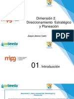 Dimension Direccionamiento Estrategico