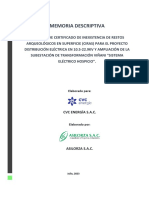 Memoria Descriptiva CIRAS Proyecto Hospicio