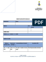 Formato Planificación Por Unidad 2023