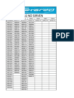 Lista de Las Cajas Que No Sirven