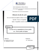 La Tenue de La Comptabilité Du Trésor Public