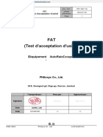 FIR-1907-04 FAT (Factory Acceptance Test) - Auto Row