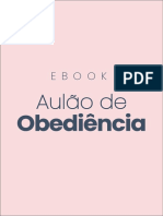 Ebook Aulão de Obediência