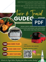 Flyer Gudeg Rahayu Tour Travel