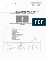 Procedimiento para Maniobras de Izaje de Carga y Descarga de Materiales Rev.00