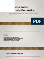 Pesquisa Sobre Violência Doméstica Estat