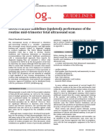 ISUOG Practice Guidelines Routine Mid Trimester Fetal Ultrasound