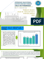 Trabajo Boletin Anual 2022 Ejecucion de Inversion Publica