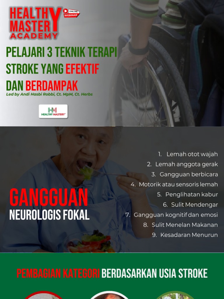Gejala dan Prioritas Terapi Pasca Stroke | PDF