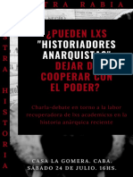 ¿Pueden Lxs Historiadores Anarquistas Dejar de Cooperar Con El Poder