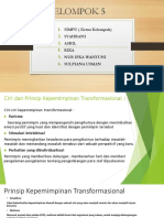 KELOMPOK 5 Studi Kasus Kepemimpinan Transformasional Semangat Hari