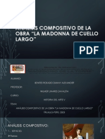 Análisis Compositivo de Madonna de Cuello Alargado