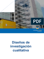 Diseños Investigación Cualitativa