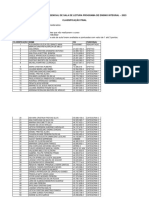 Credenciamento Emergencial de Sala de Leitura Programa de Ensino Integral 2023 Classificao Final Publicado em 18-07-2023