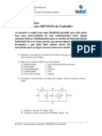 Primeira Lista de Exercícios - Revisão de Conteúdo