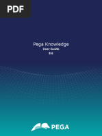 Pega Knowledge 86 User Guide - 0