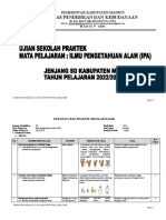 Kisi-Kisi Ujian Praktik IPA SD 2023