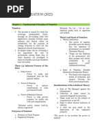 Income Taxation Notes