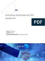 Guia de Llenado CFDI 4.0