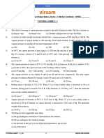 Tutorial Sheet - 2 - Xii - Liquid Solutions (Raoult-S Law) - 27416163