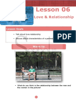 Beginner Lesson6 LoveandRelationship