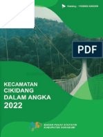 Kecamatan Cikidang Dalam Angka 2022