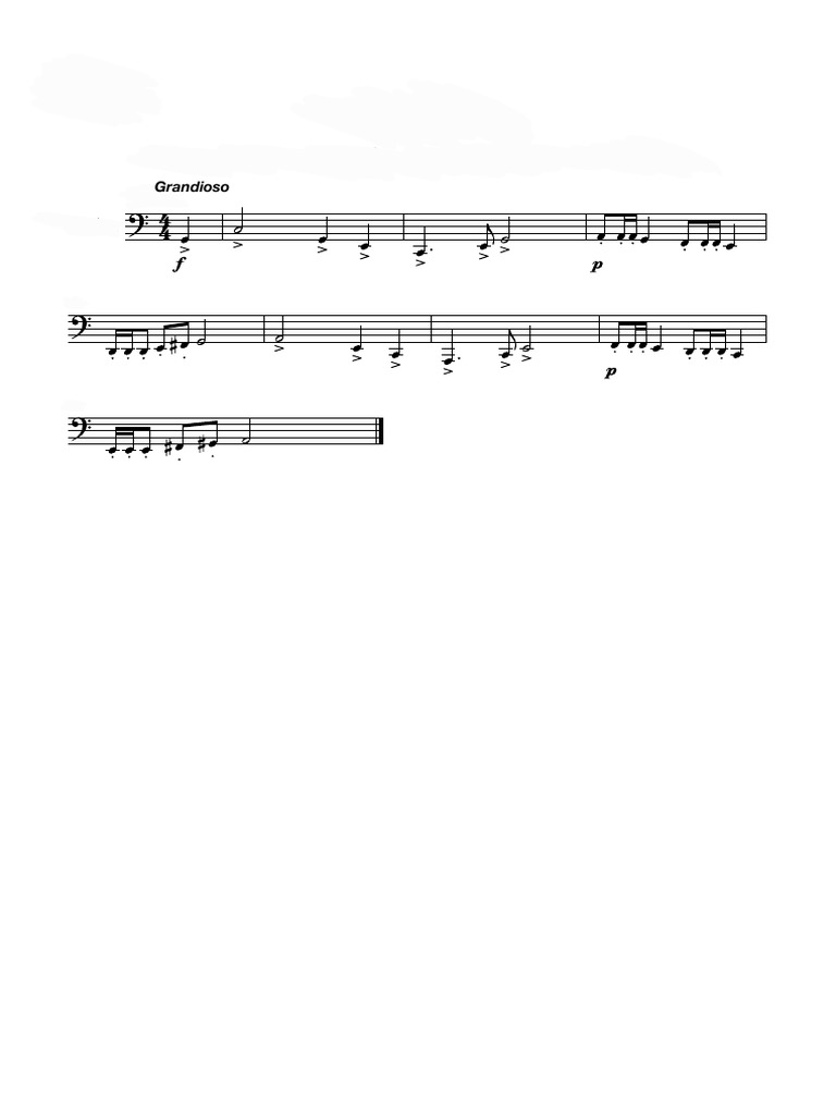 Jury 1 Tuba Sight Read Excerpts PDF