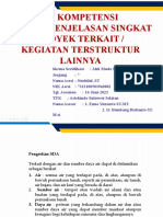 Uji Kompetensi FR - Ia.04. Penjelasan Singkat Proyek Terkait / Kegiatan Terstruktur Lainnya