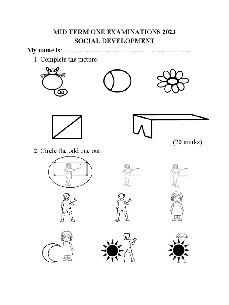 Social Development Middle Class 2 PDF