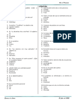 Simulacro 4to Grado Letras