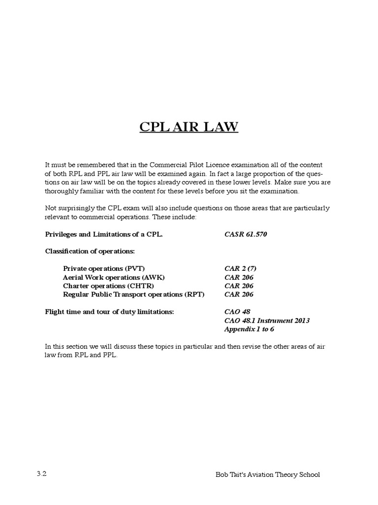 Part 61 PDF Flight Instructor Aeronautics