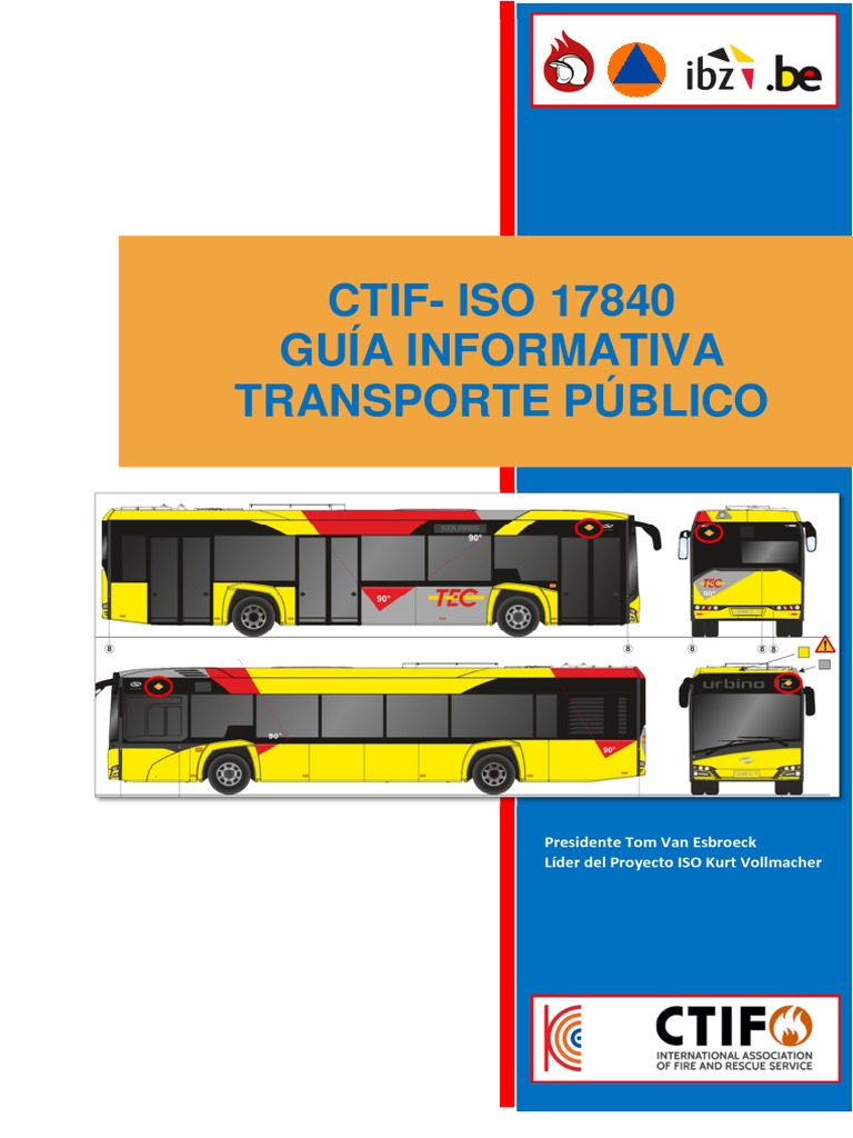 Guía ISO 17840 para Transporte Público | PDF | Defensa Civil ...