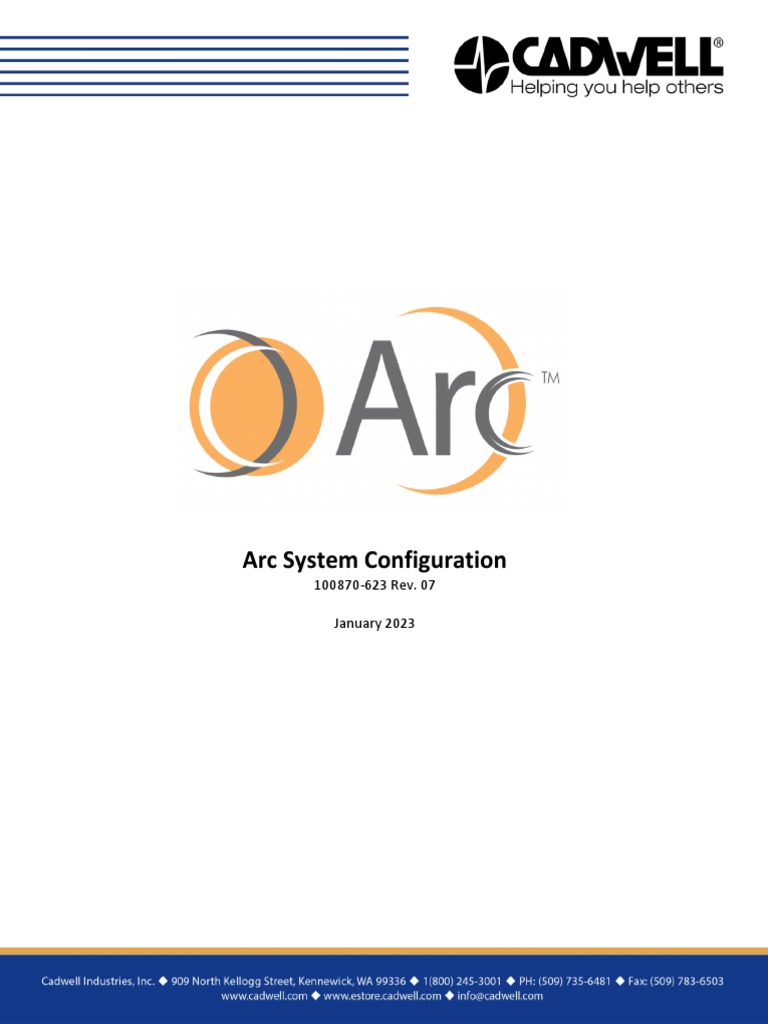 Arc System Configuration Guide 100870 | PDF | Port (Computer Networking ...