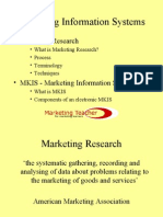 Marketing Information Systems