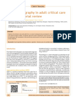 Chest Radiography in Adult Critical Care