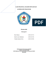 KEL 3 CHAPTER 6 FORMULASI STRATEGI, ANALISIS SITUASI, Dan ALTERNATIF STAREGIK