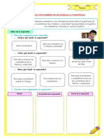E5 S3 Ficha D3 Comparto Las Costumbres de Mi Familia y Comunidad