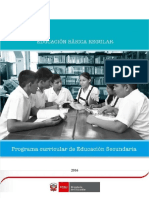 PDF Programa Curricular Educacion Secundaria Word - Compress