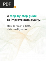 A Step-By-Step Guide To Improve Data Quality