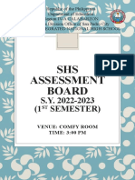SHS Assessment Board
