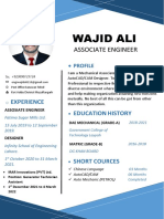 Wajid Ali: Associate Engineer