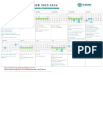 Plaksha Academic CALENDER 2023 - 2024 V1