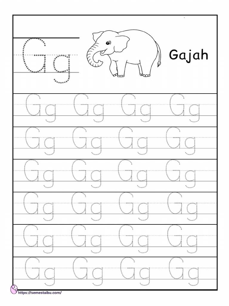 Menebalkan Huruf Abjad G Pdf