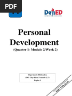 Grade 11-Personal Development-Q1 Module 2