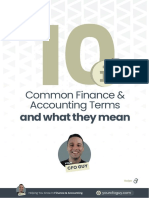 10 Common Finance & Accounting Terms (And What They Mean)