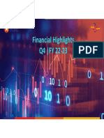 Financial Highlights Mar23