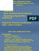 Lecture 5 - Konsep Profesionalisme