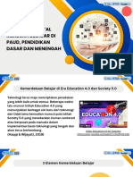 Paparan Materi Modul 1 - Ekosistem Digital Merdeka Belajar Di PAUD, Pendidikan Dasar Dan Menengah